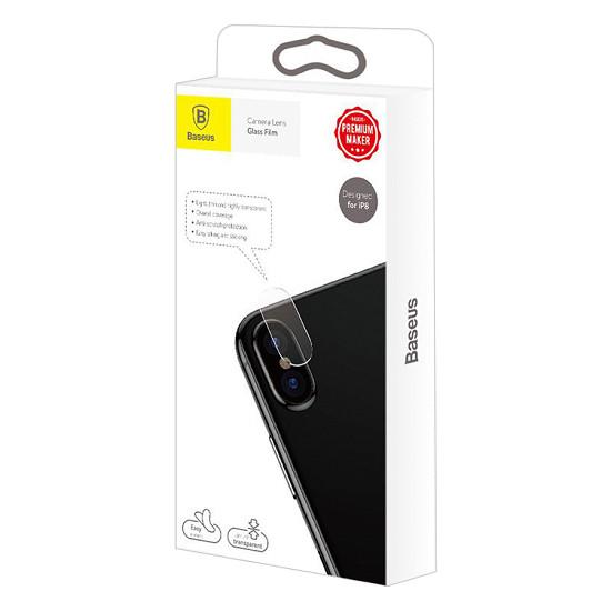Miếng Dán Cường Lực Camera Hiệu Baseus Cho iPhone Xs Max - Trong Suốt
