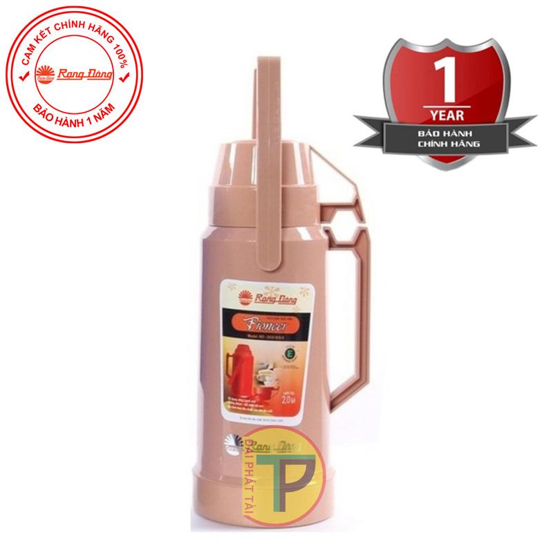 Phích nước Rạng Đông 2 Lít RD 2035 N10.E (hồng phấn)