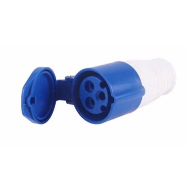 Ổ + phích cắm công nghiệp 3 chấu 32A