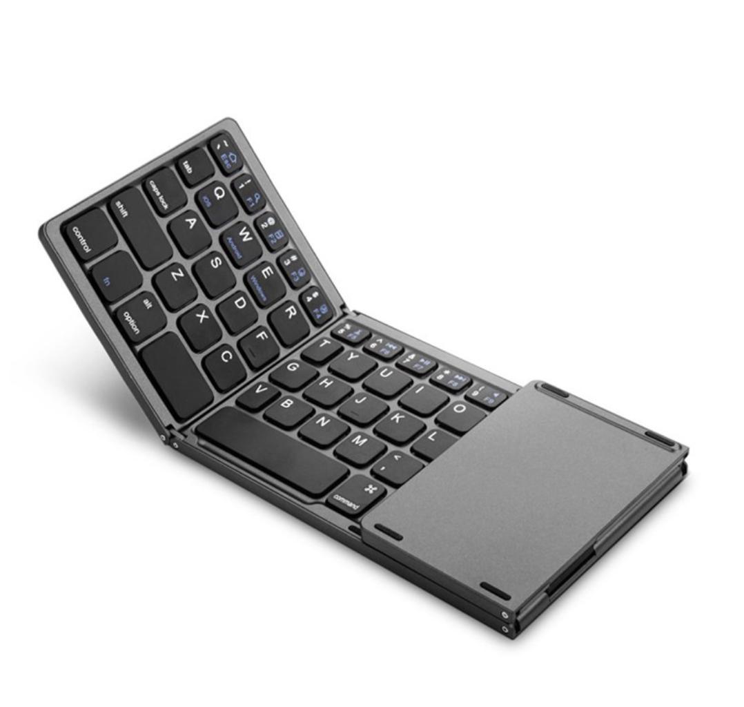 Bàn phím Bluetooth xếp gọn tích hợp touchpad