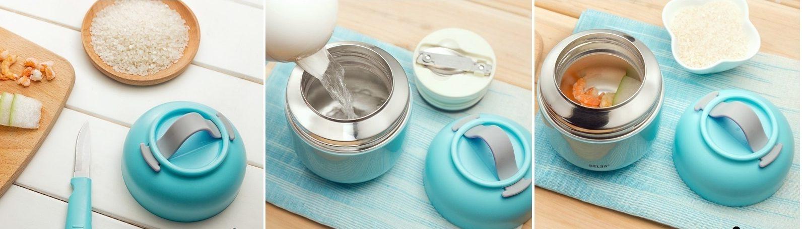 Bình giữ nhiệt, ủ cháo REL3A 500ml cho bé yêu