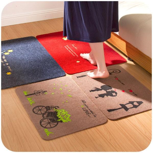 Combo 2 thảm nỉ lau chân 40x60cm