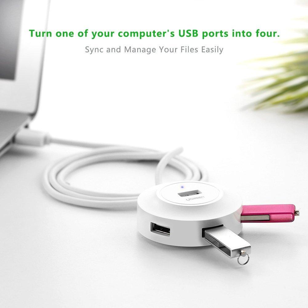 Hub chia USB 2.0 ra 4 cổng Ugreen 20270