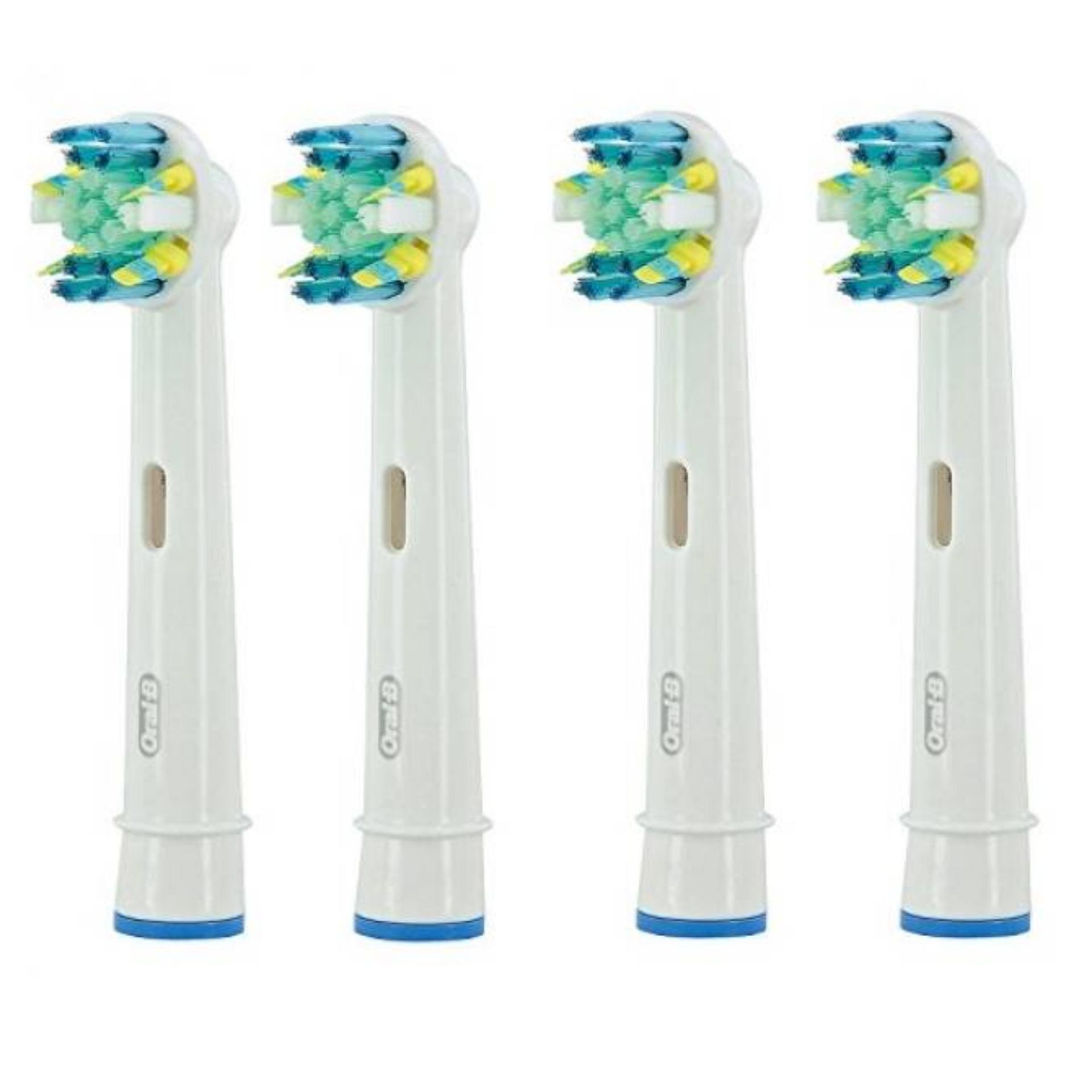 Vỉ 4 đầu bàn chải đánh răng máy Oralb BraUn