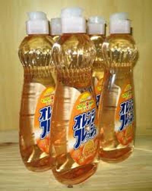 Nước rửa chéndiệt khuẩn tinh chất cam Mitsuei 