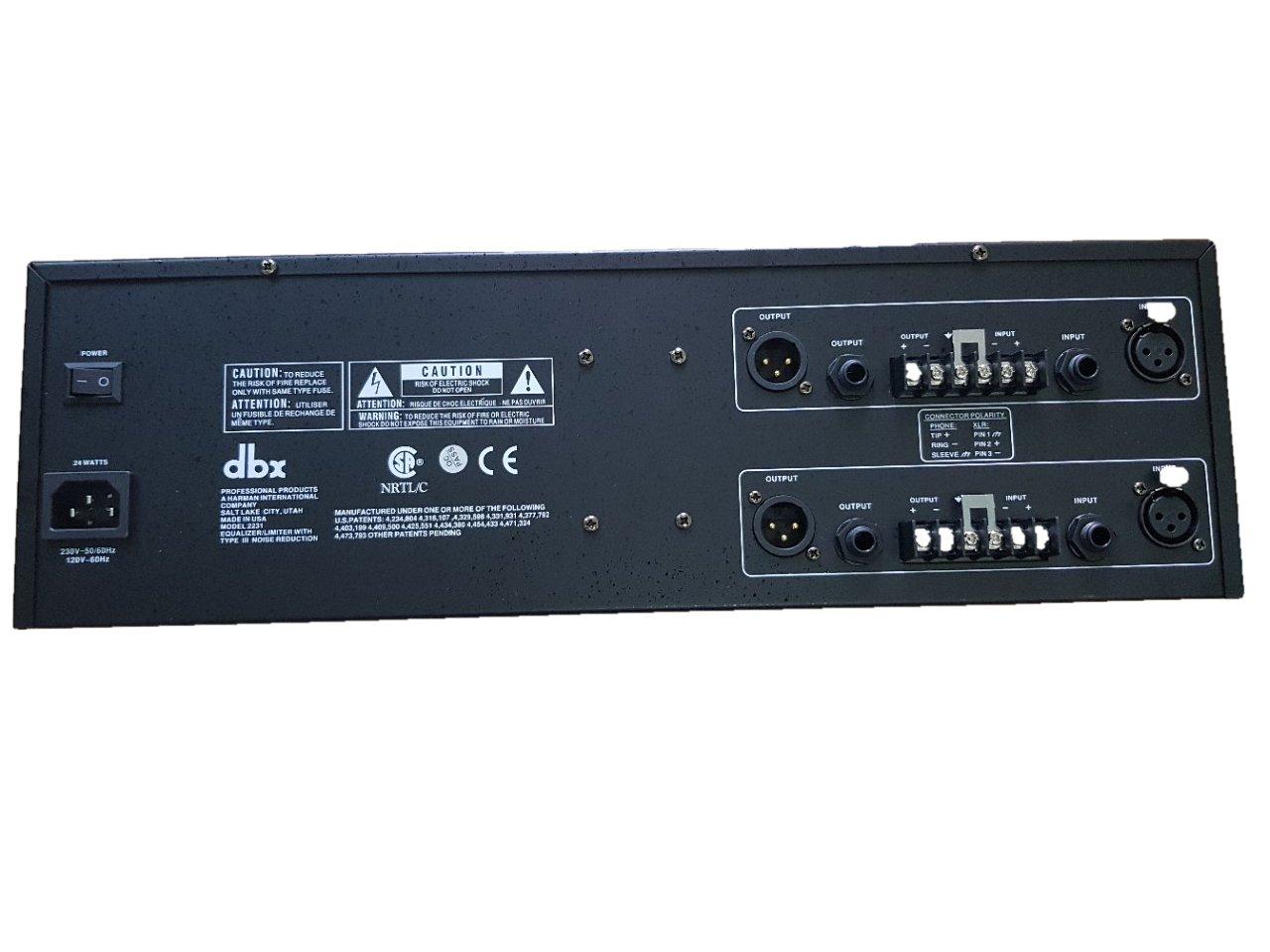 Bộ điều chỉnh tần số âm thanh equalizer DBX 2231