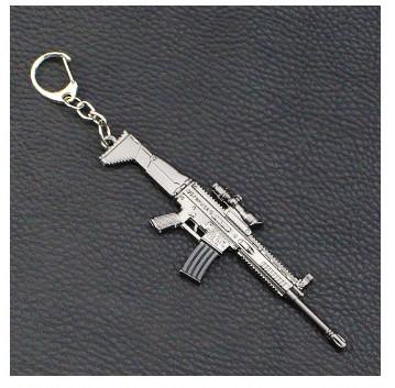 Móc khóa mô hình pubg - scar-l _ts416