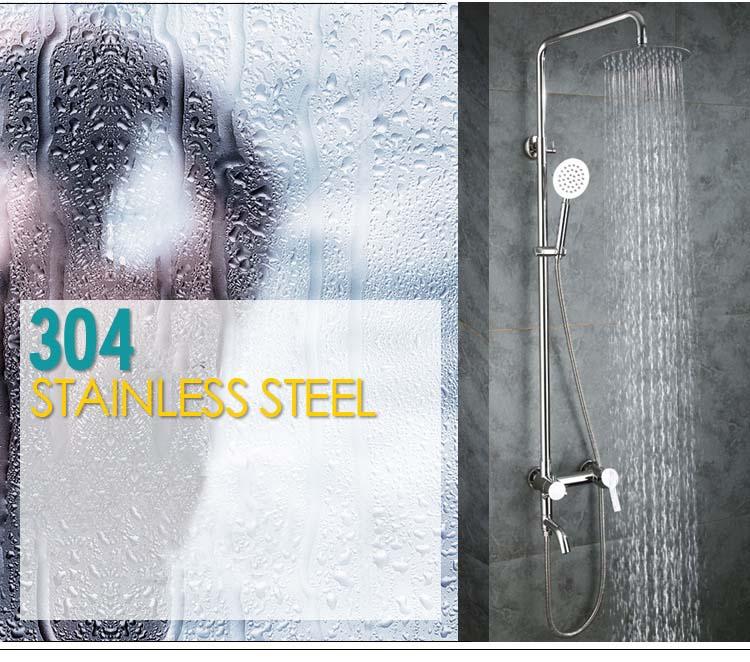 Bộ sen tắm đứng nóng lạnh INOX 304 SMART SHOWER cao cấp ALCC