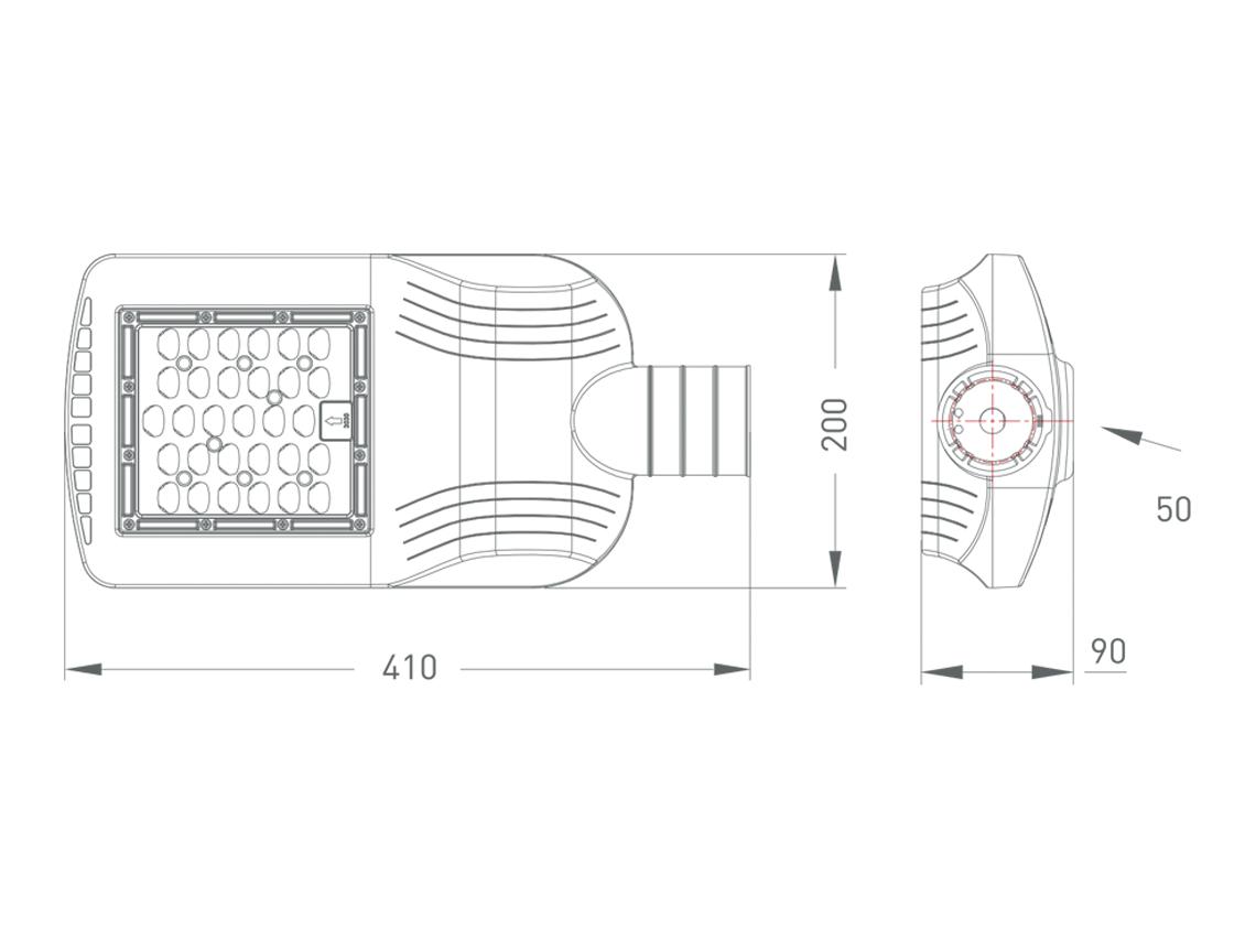 Đèn Đường LED MRL701-060WS577LD1M/MRL701-060WS407LD1M