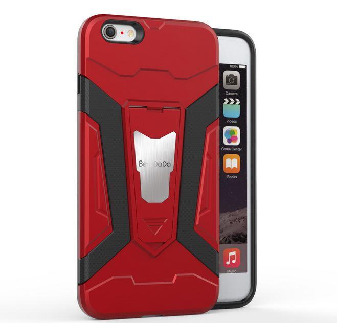 Iphone 6 plus / 6s plus ốp lưng chống sốc iron man pro cao cấp ( mẫu mới )