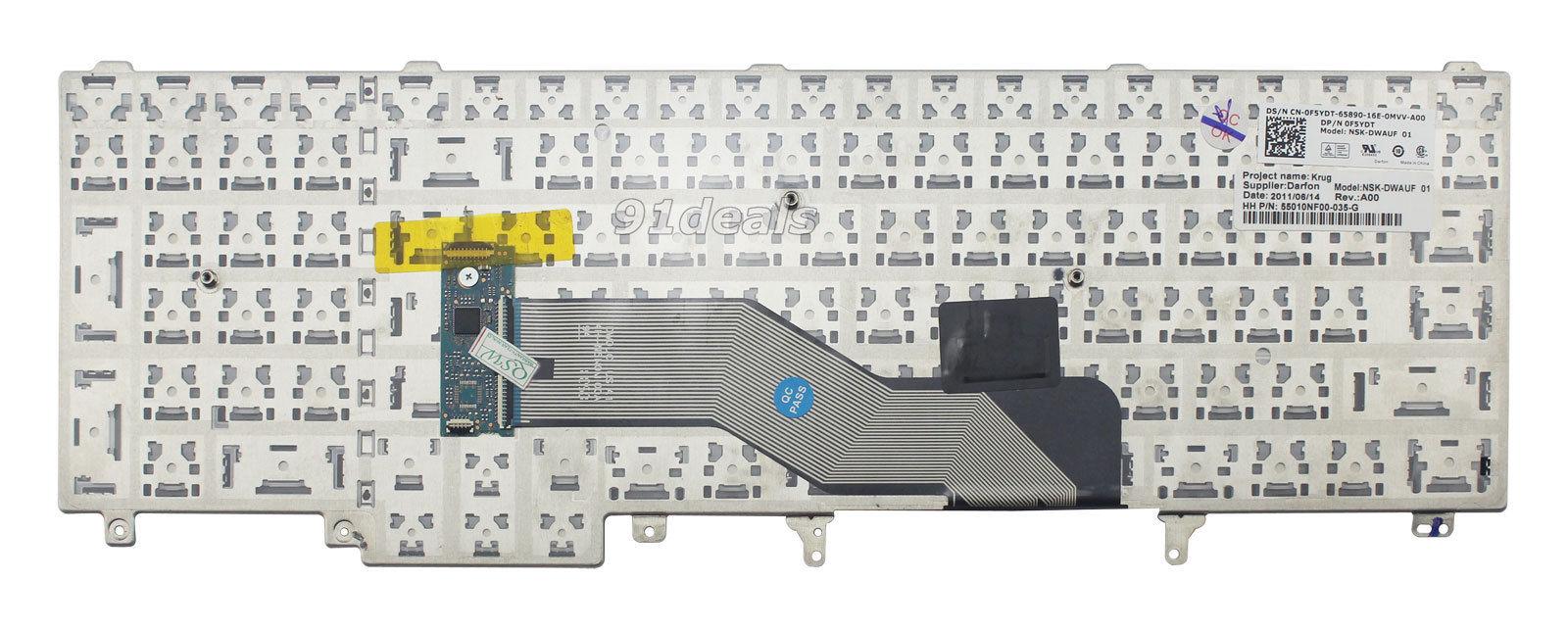 Bàn phím laptop Dell Latitude E5520