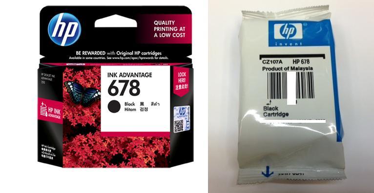Mực in HP 678 Black Ink Cartridge (CZ107AA)