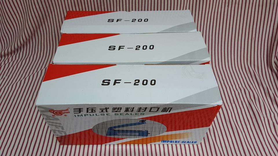 Máy hàn miệng túi nilon 200mm - Máy ép bịch ni lông 20cm