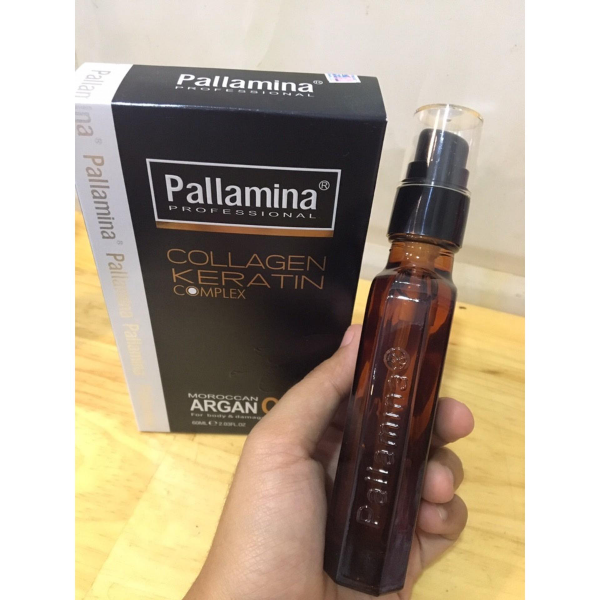 [HCM]Tinh dầu dưỡng tóc PALLAMINA Collagen Keratin Complex 60ml