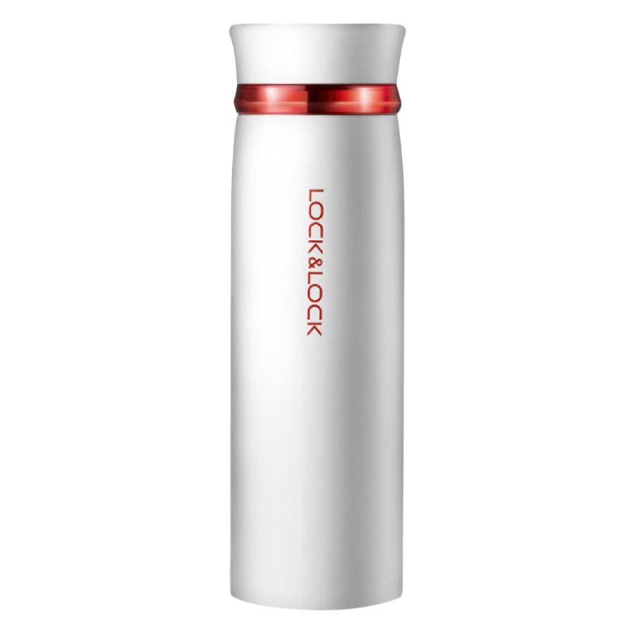 Bình Giữ Nhiệt Lock&Lock Feather Light 450Ml Lhc4131Wr(Trắng)