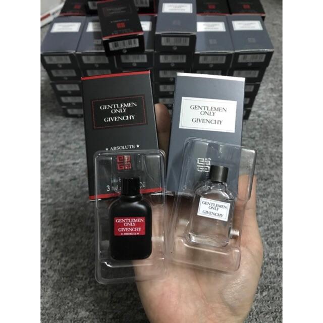 Nước hoa mini nam Gentlemen Only Givenchy - chọn mùi
