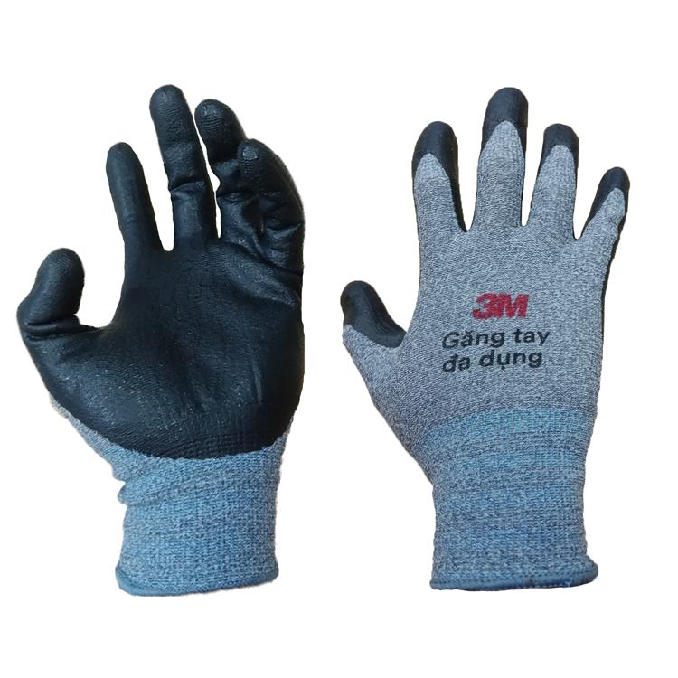 Combo 5 Đôi Găng Tay Đa Dụng 3M, Size L,Màu Xám