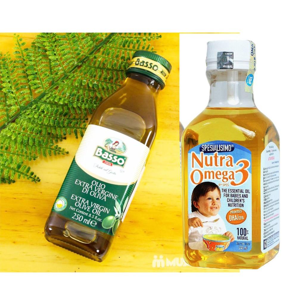 [HCM]Dầu ăn cá hồi Nutra Omega 3 240ml T049