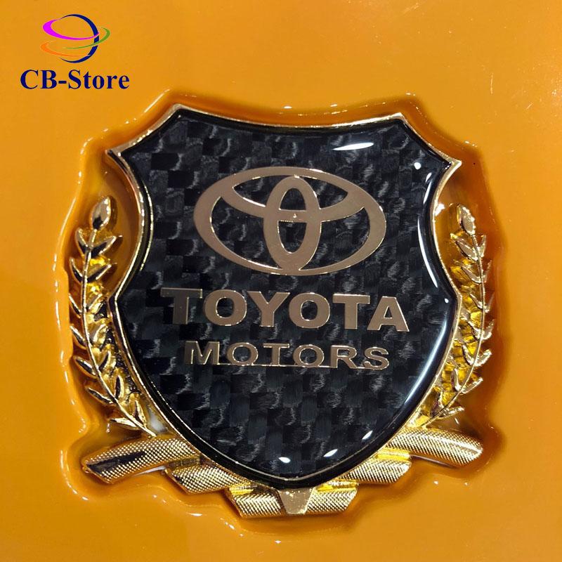 Huy hiệu bông lúa trang trí dành cho ô tô Toyota