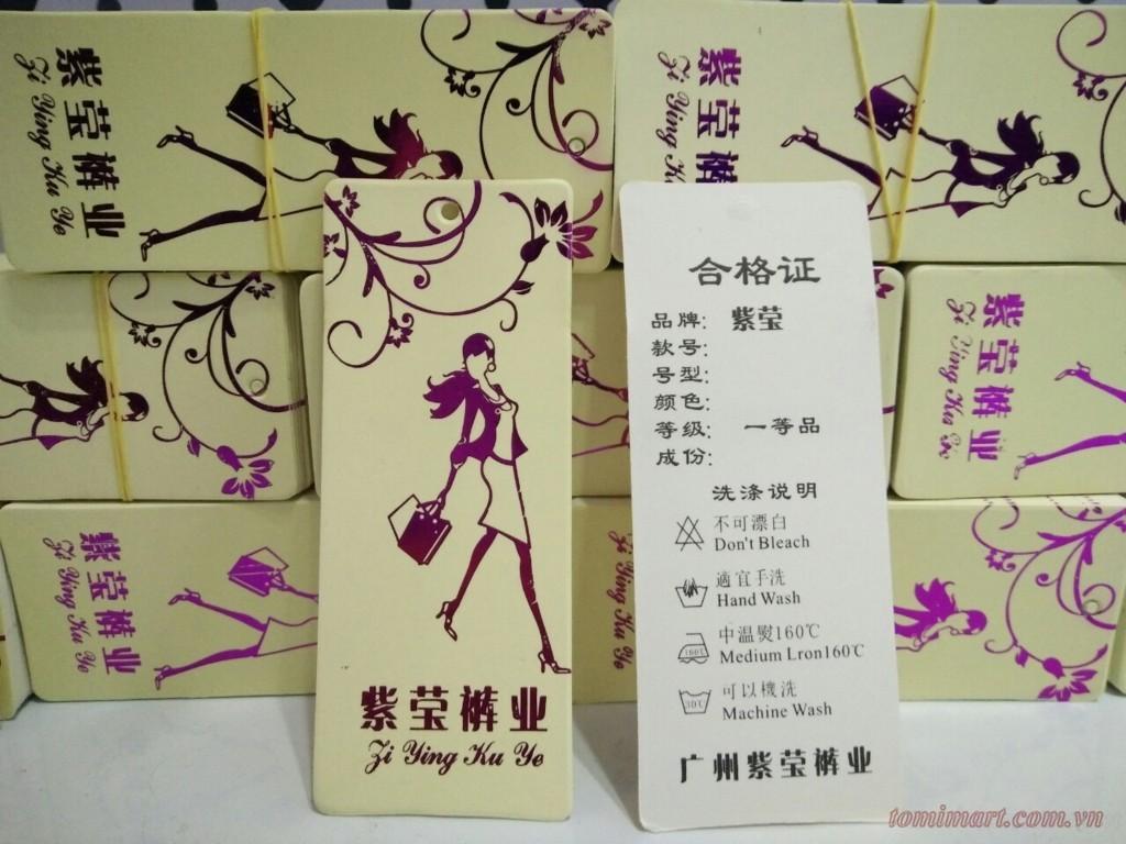 Tag quần áo – Mác quần áo Quảng Châu