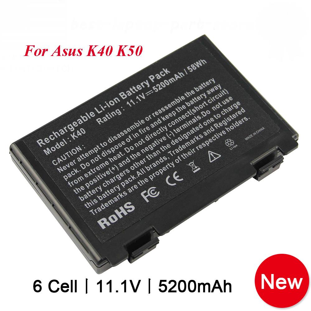 Pin Laptop Asus k40 K50 K60 F82