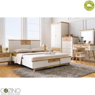 Giường đôi Canna gỗ cao su 2m2 - Cozino thumbnail