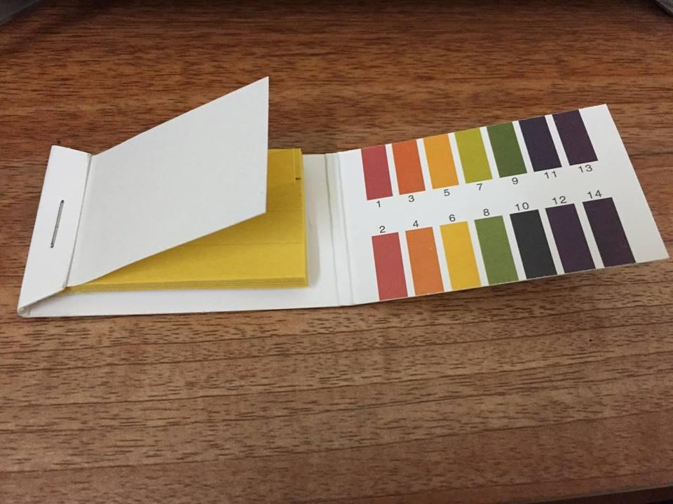Giấy quỳ tím đo độ pH