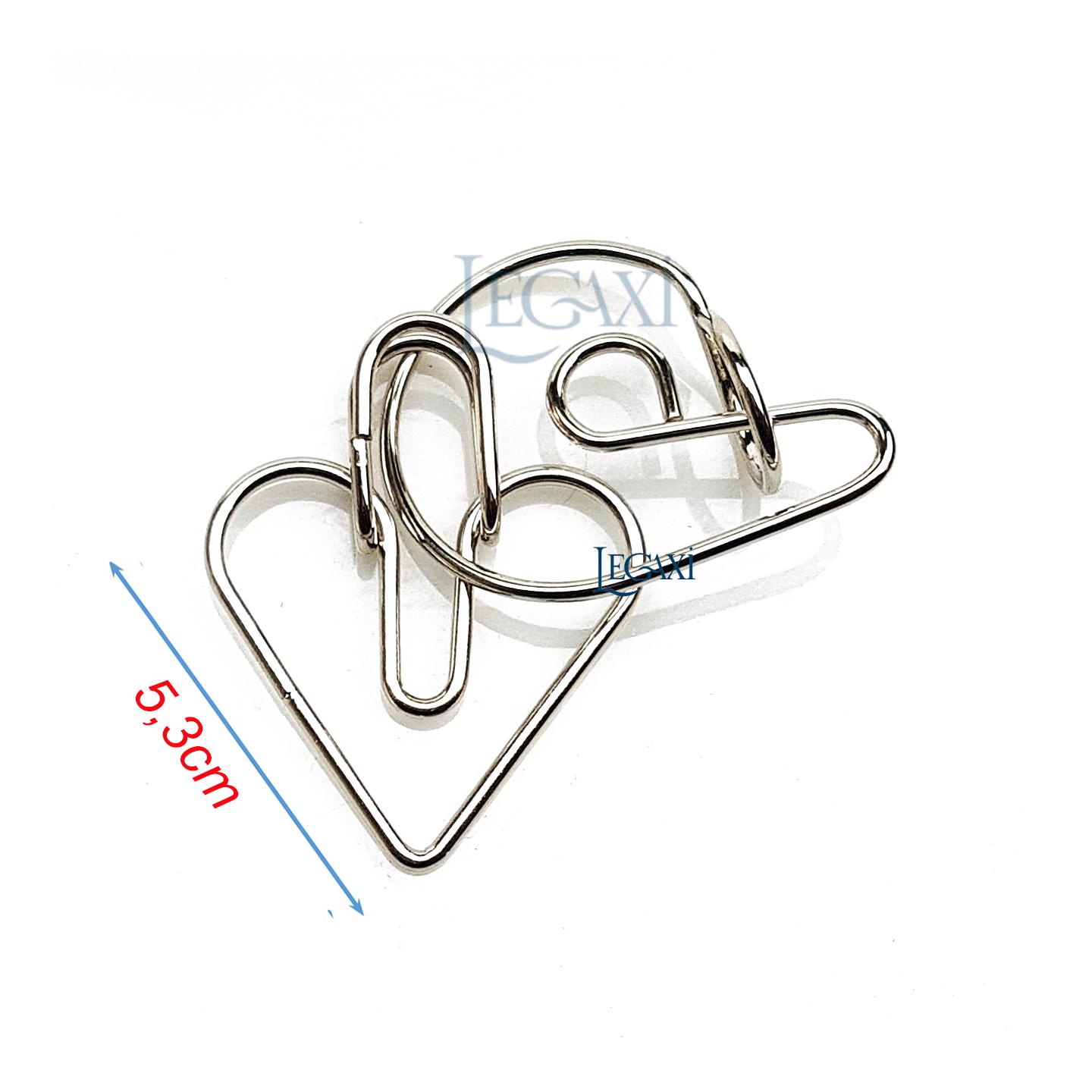 Móc Khóa IQ Iron Puzzles Tháo Lắp Rèn Trí Tuệ LeGaXi TOY7