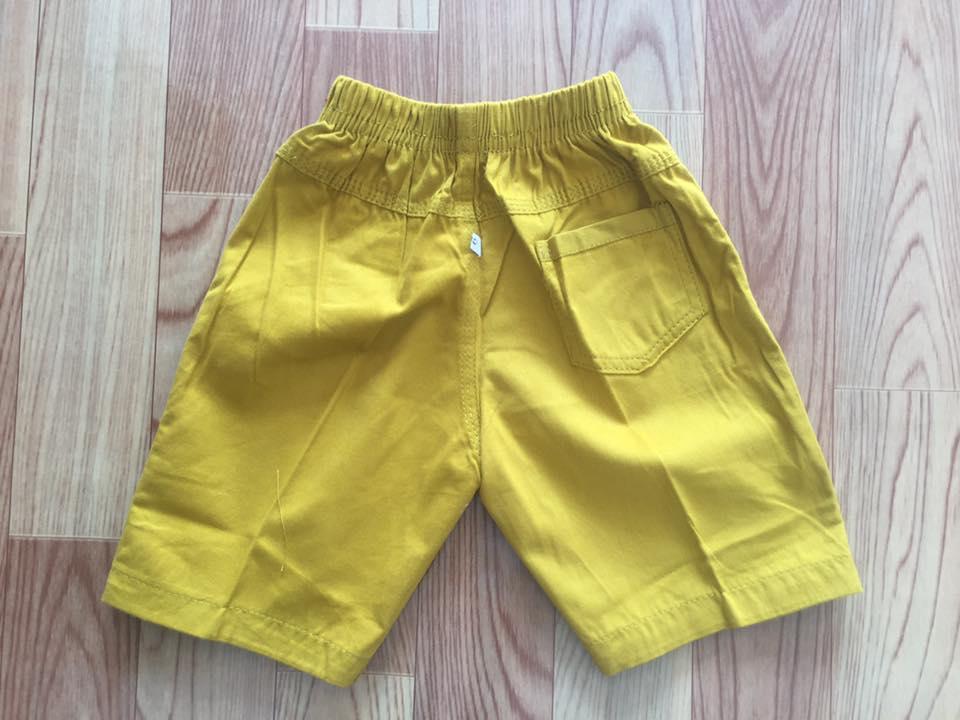 Quần lửng kaki bé trai