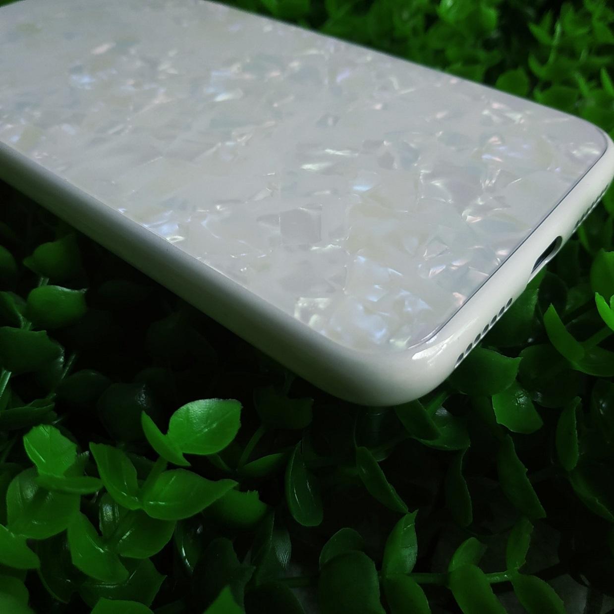 Ốp Lưng Kính 3D Vân Đá Cho iPhone XS Max (6.5 inch)