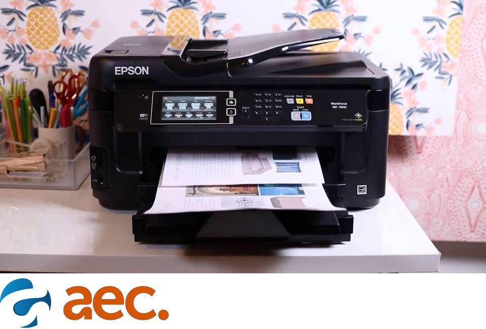 [Trả góp 0%]Máy in màu đa năng Epson Workforce 7610 (khổ A3 + In đảo mặt/ Copy/ Scan/ Fax/ WiFi)