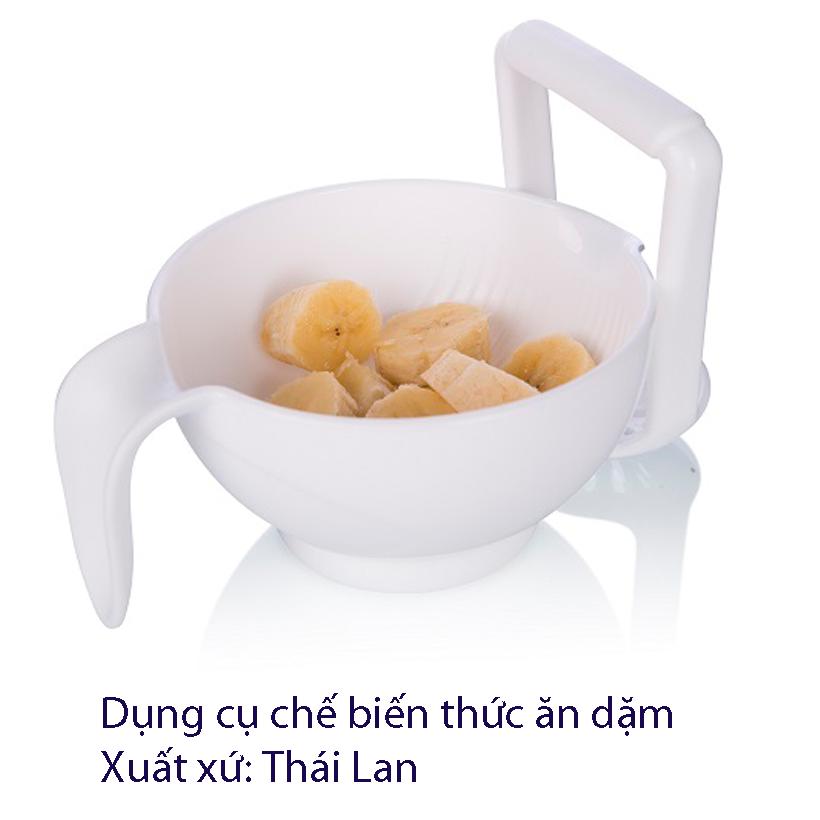Dụng cụ chế biến thức ăn dặm Upass hàng chính hãng Thái Lan UP4010N Vật liệu (Polypropylen) không BPA