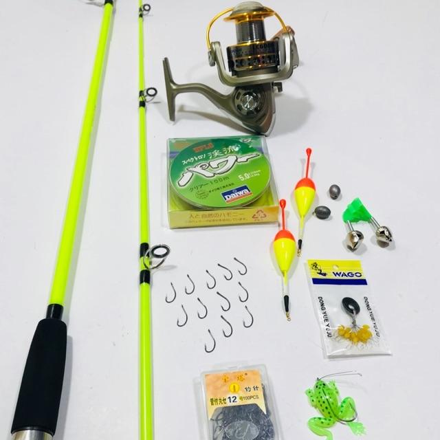 Bộ cần câu lure shimano - máy câu Yumoshi LC big sale