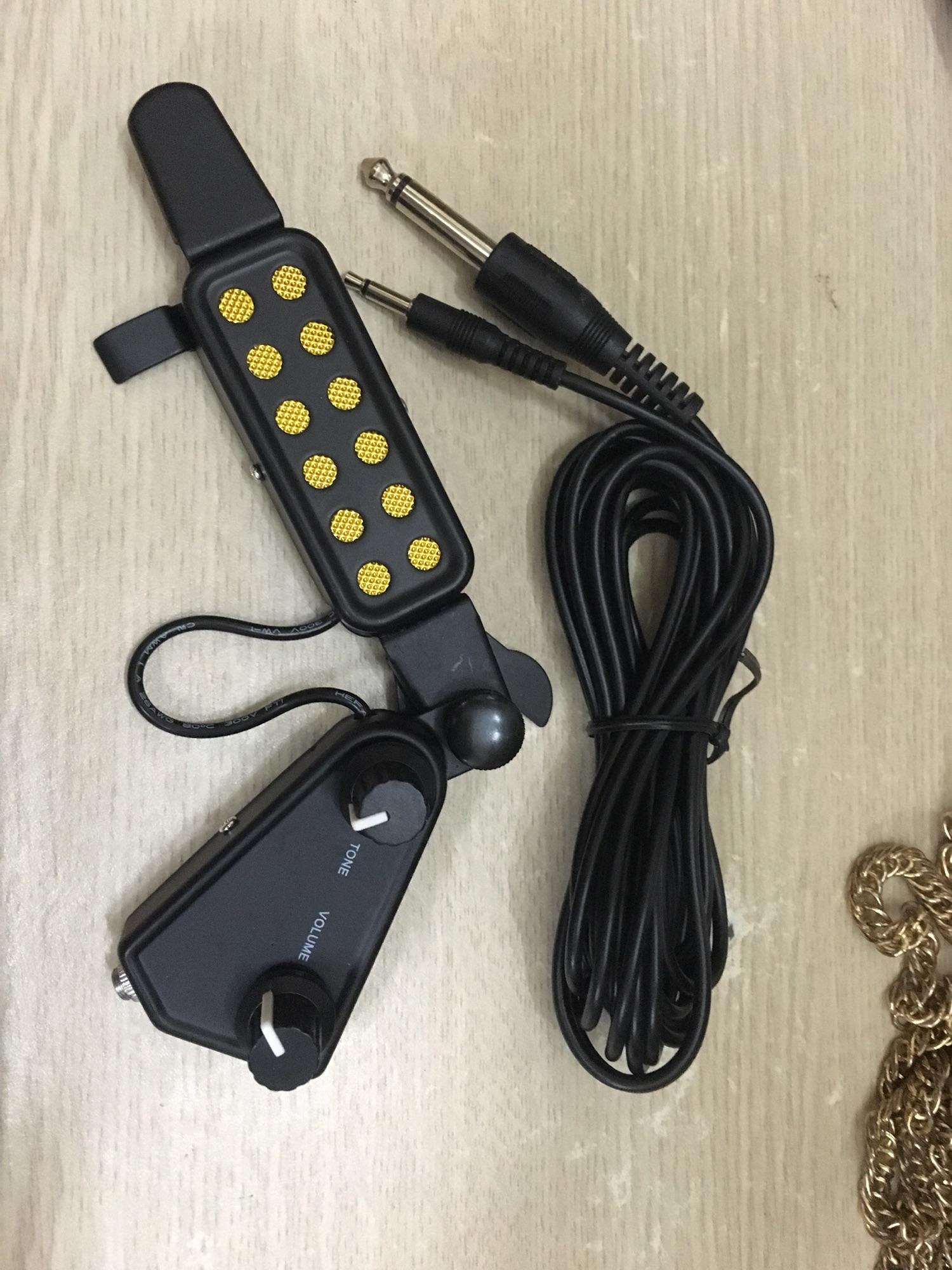 Acoustic Guitar Pickup P011 (bộ tăng âm, khuếch đại âm đàn guitar)