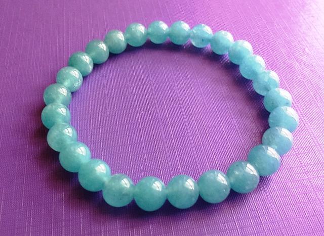 [HCM]Vòng đá aquamarine 8 ly