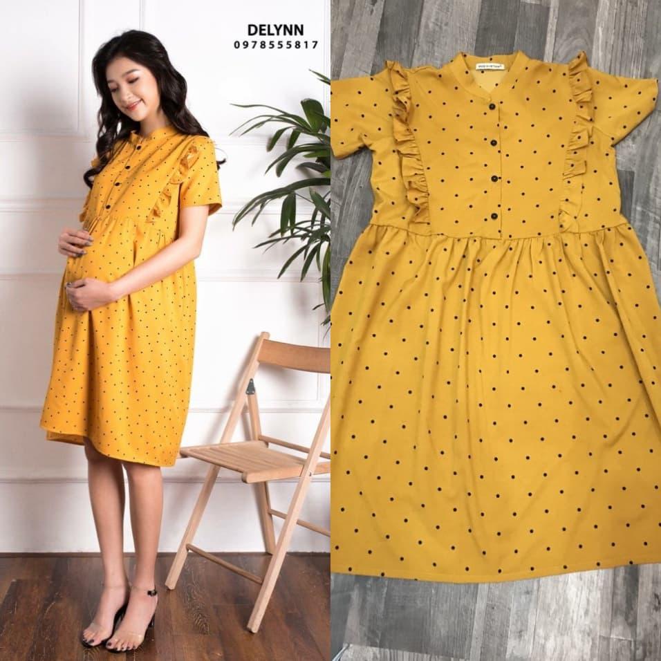 ĐẦM BẦU CHẤM BI VÀNG PHỐI BÈO