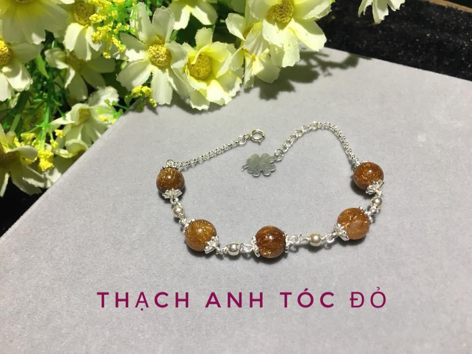 Vòng tay bạc mix đá phong thủy cho các mệnh