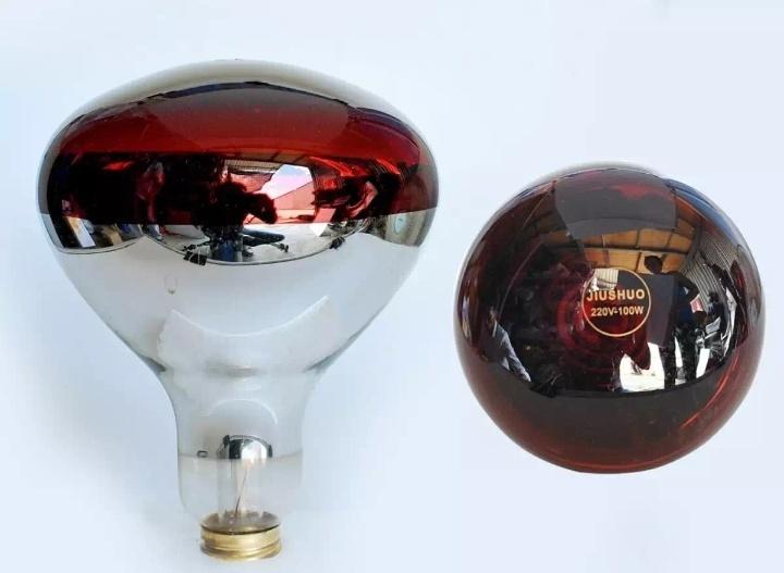 Bóng đèn Hồng ngoại cho gia súc cao cấp 175w + tặng 1 đui sứ dùng cho bóng Hồng Ngoại