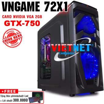 Máy tính chiến game VNGame 72X1 intel i7 2600 card GTX-750 RAM 8GB HDD 500GB