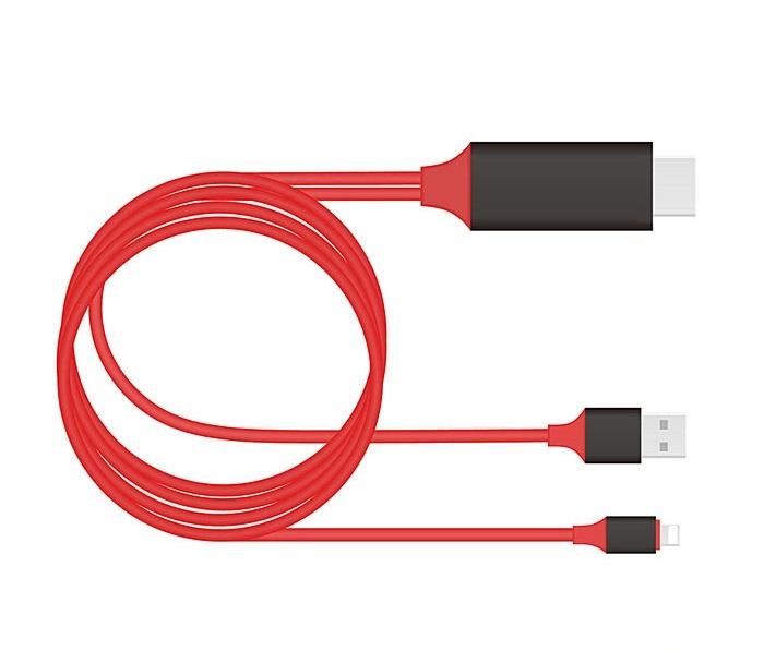 Dây kết nối Cao cấp giữa Tivi  cổng HDMI với Iphone, Ipad cổng Lightning