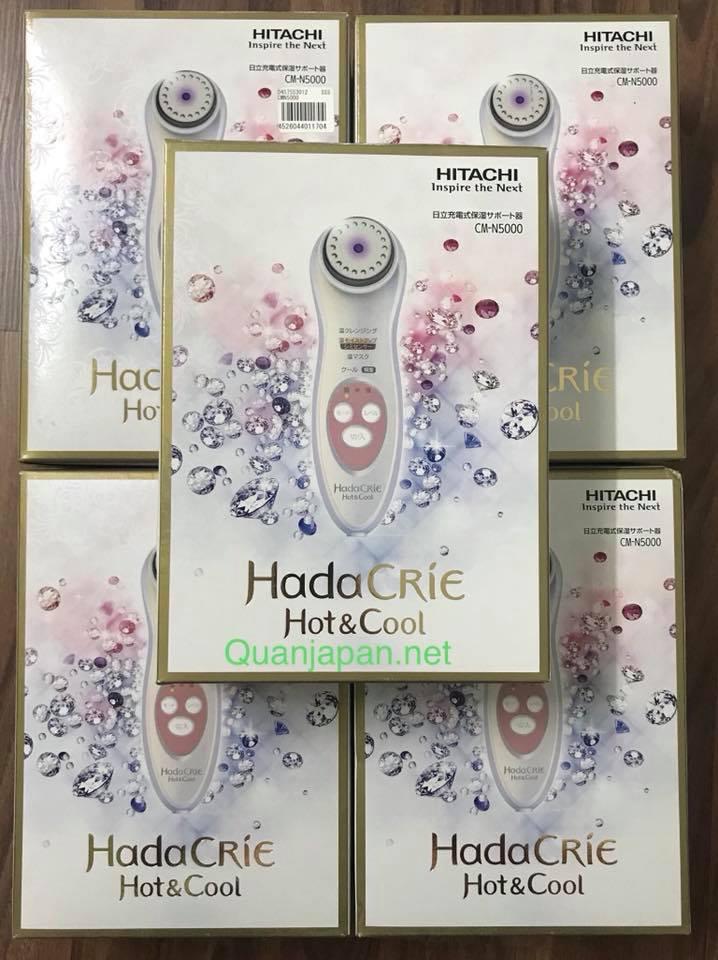Máy massage chăm sóc da mặt Hitachi Hada Crie CM N5000 (New model)