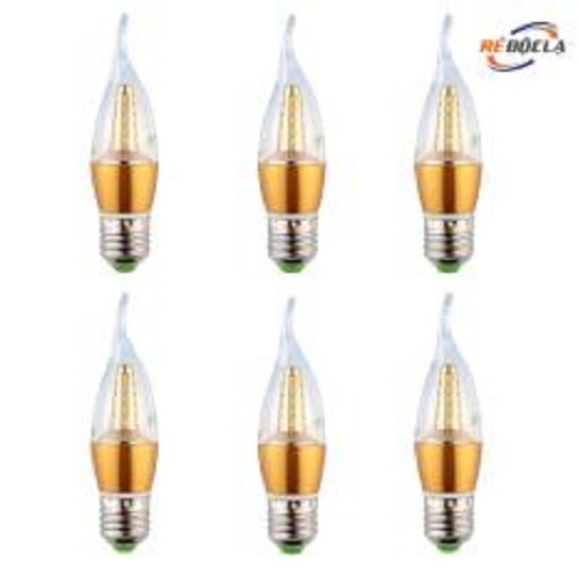 Bóng đèn nến LED 5W E27- Ánh sáng vàng