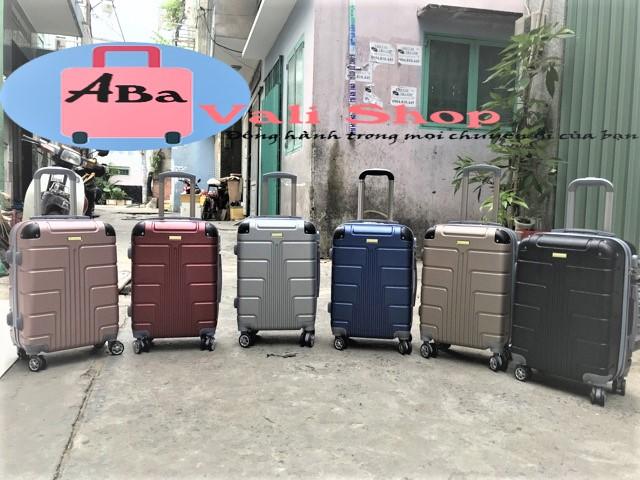 Vali kéo du lịch size 24inch màu xanh( bảo hành 12 tháng)