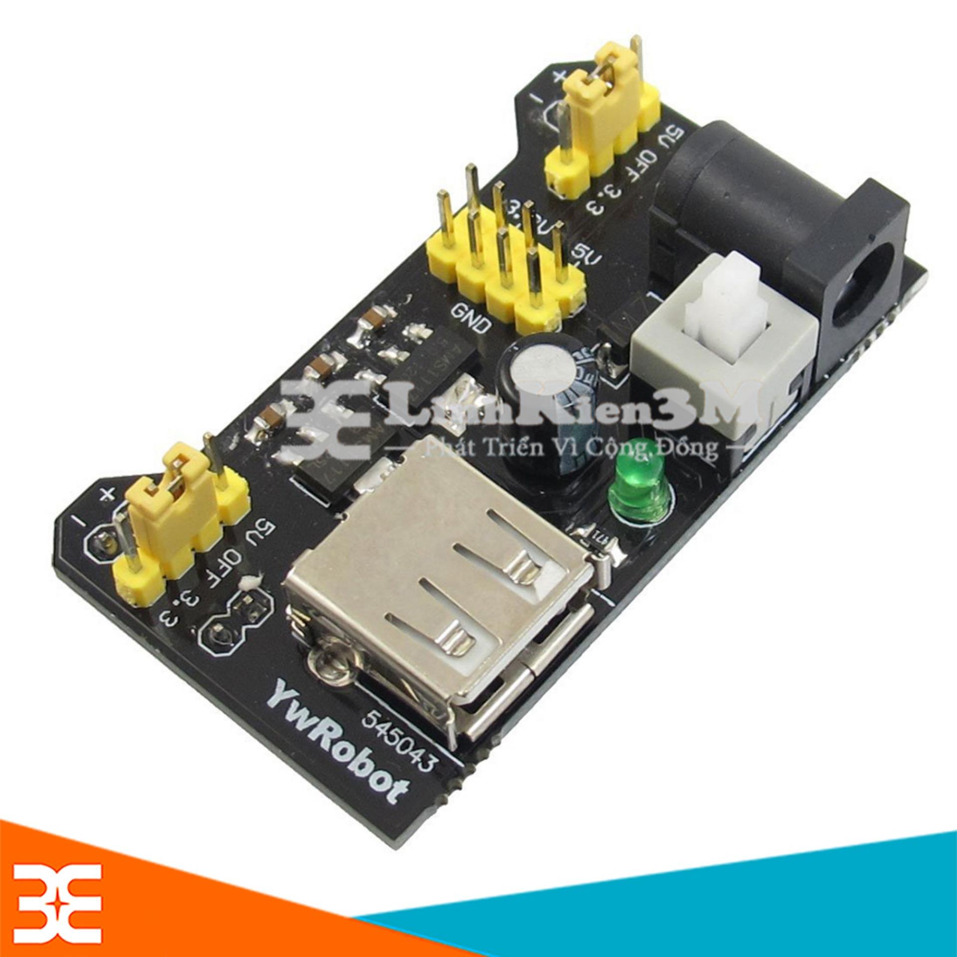 Combo Module Nguồn Ams1117 3V3-5V và Board Test MB-102