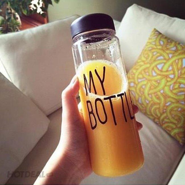 Bình nước My Bottle giá rẻ dung tích 500ml (Màu ngẫu nhiên)