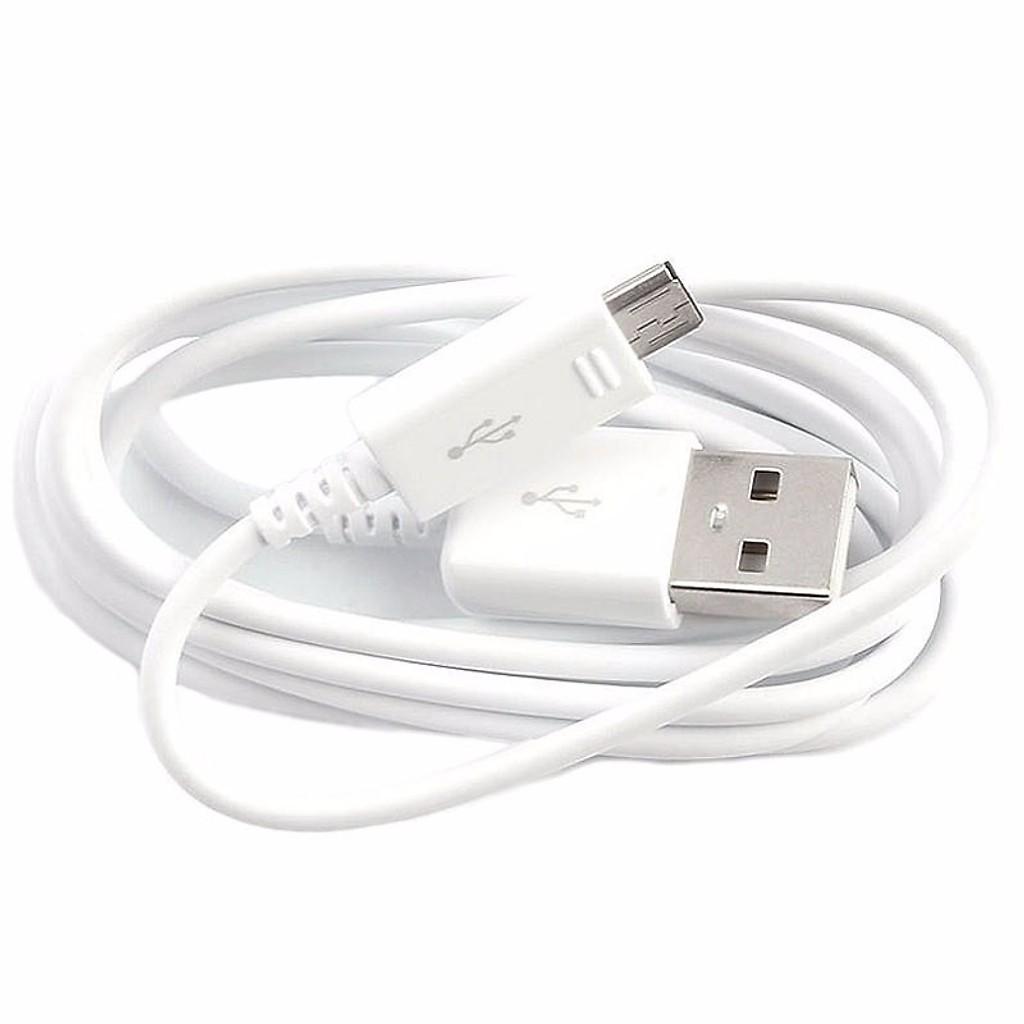 Cáp sạc nhanh Samsung micro type B_1.5m - Made in Việt Nam (Trắng)