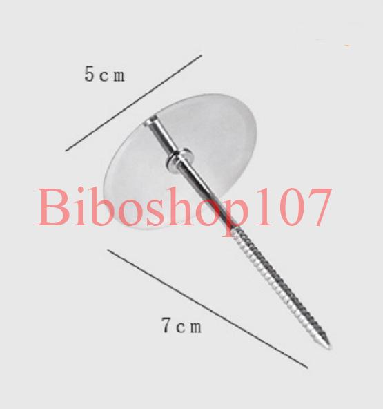 Dù bắt bông inox / Ô bắt hoa inox (5cm/7cm)