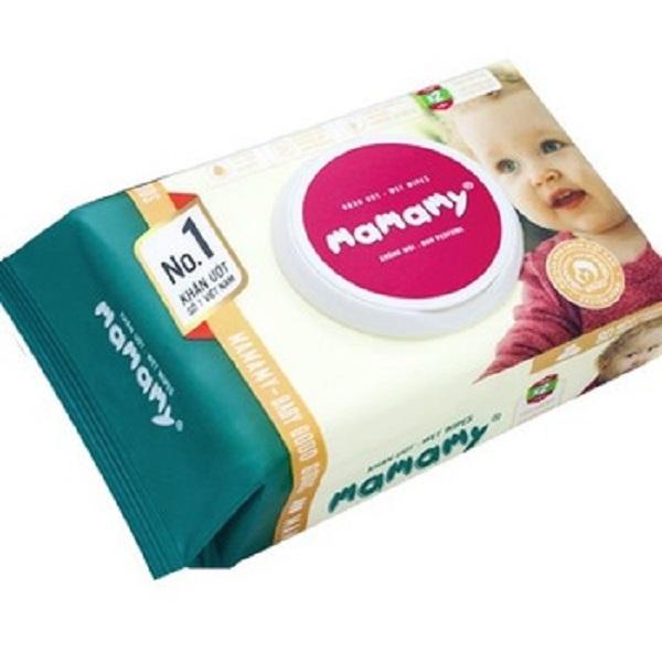 [HCM]Khăn ướt Mamamy không mùi 100 tờ