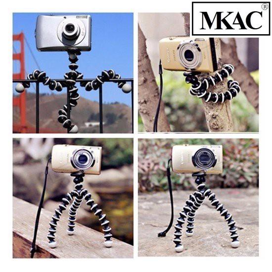 [HCM]Chân máy ảnh bạch tuộc và đầu kẹp điện thoại