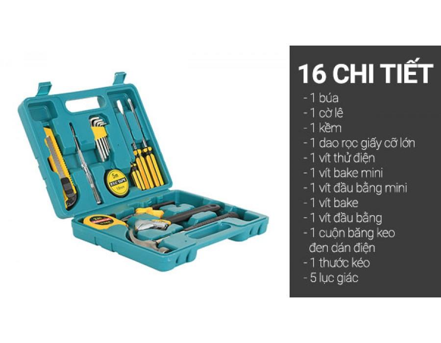 Bộ dụng cụ sửa chữa đa năng 16 món